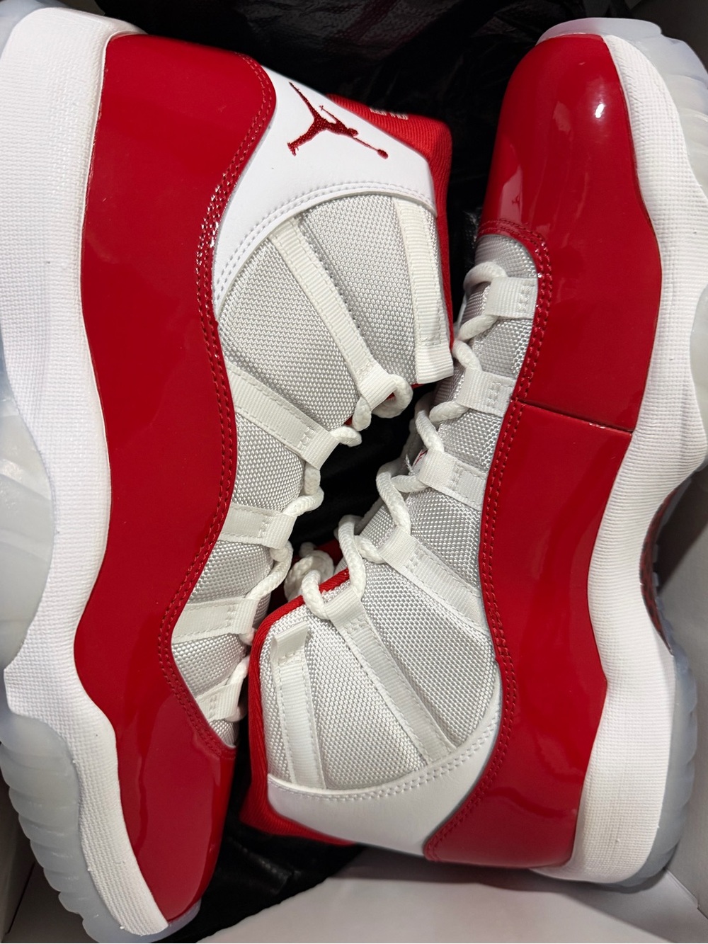 Jordan Retro 11 Low White/Red Men's Sneakers